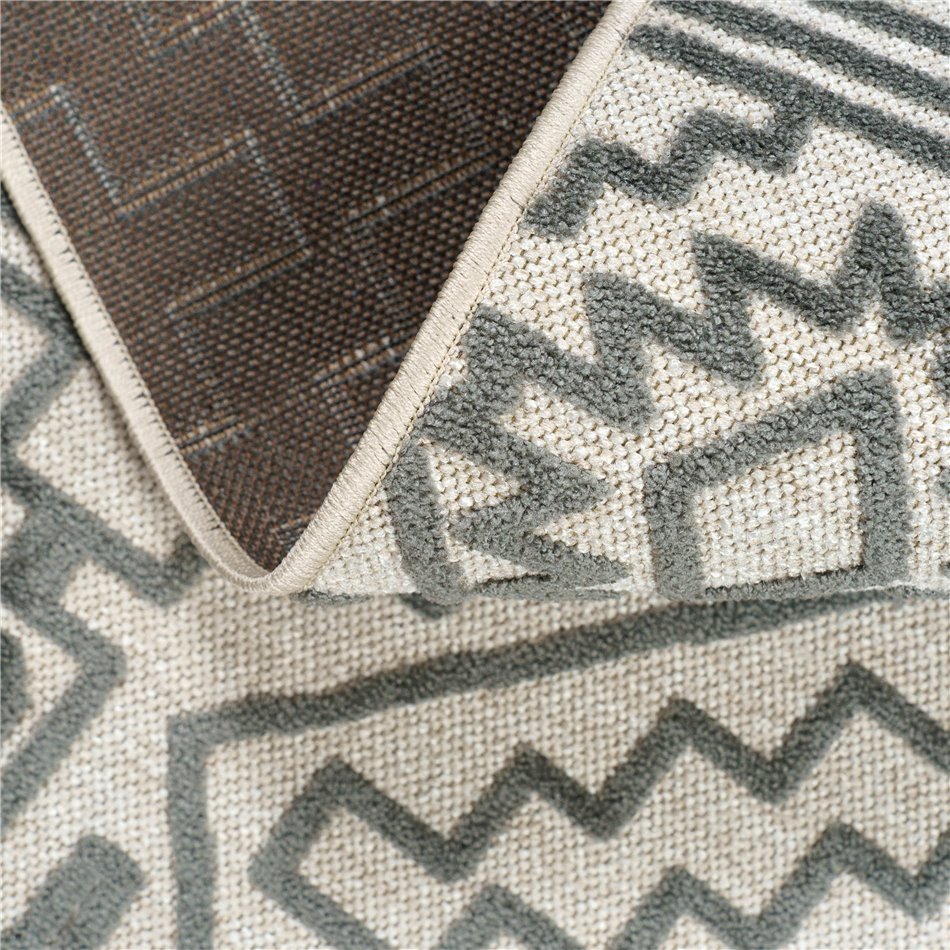 Carpet Tweed 3161-65, gray/beige, 160x230cm