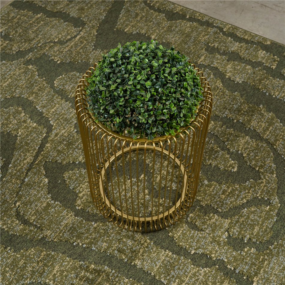 Carpet Tweed 4141-45, green, 160x230cm