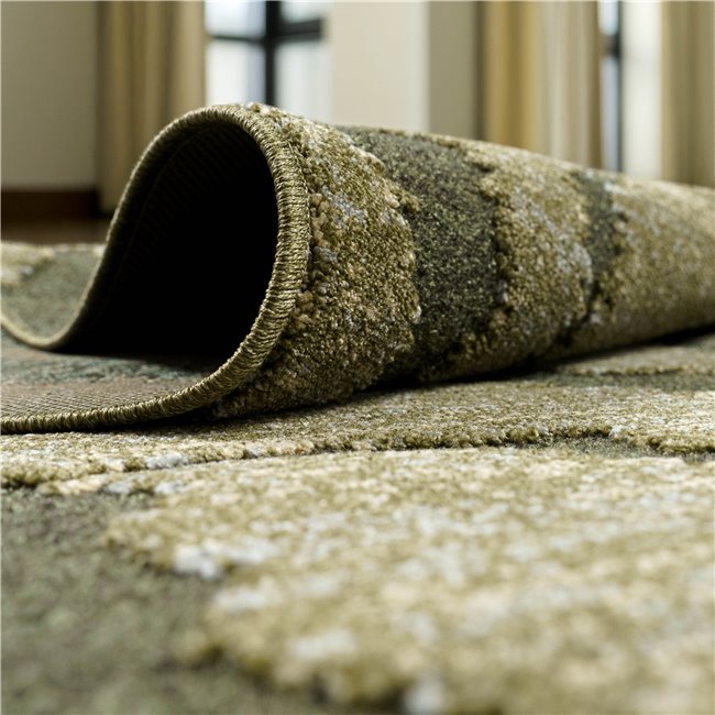 Carpet Tweed 4141-45, green, 160x230cm
