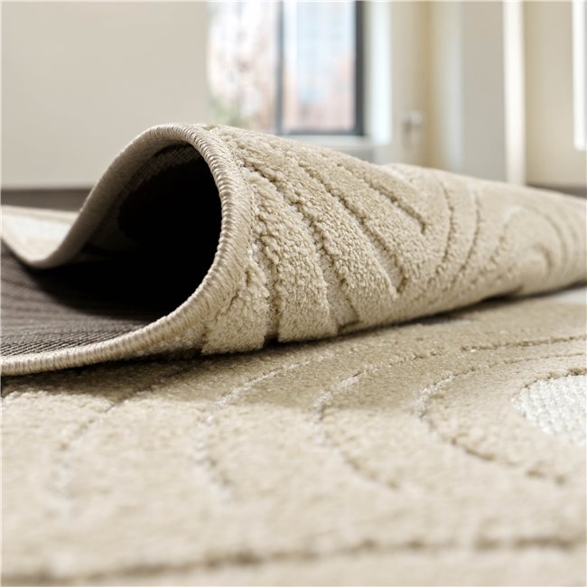Carpet Tweed 6161-65, beige, 160x230cm