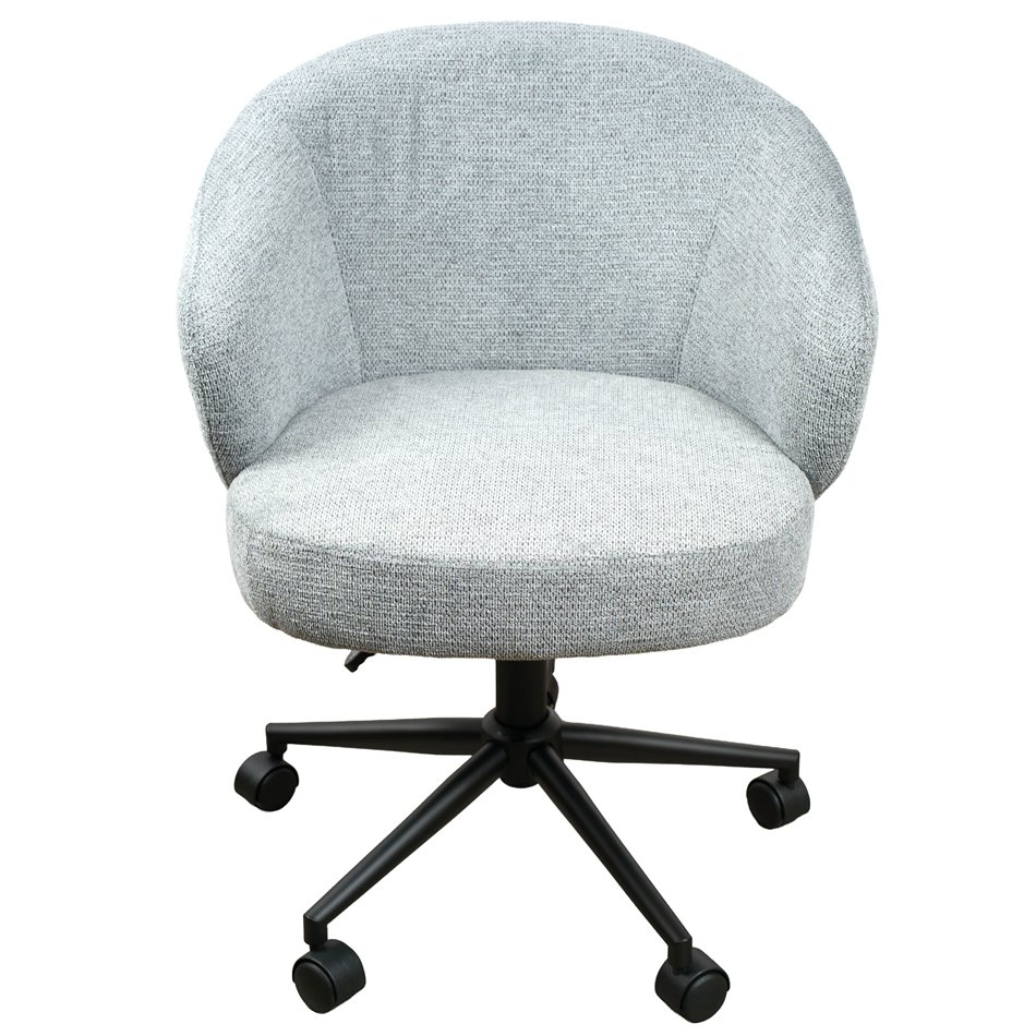 Office chair Sahara 93, grey, H76-86x60x61cm, seat height 48-58cm