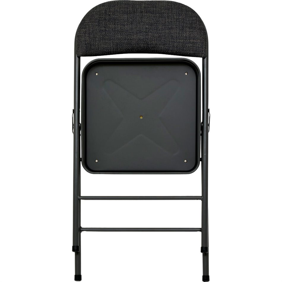Folding chair Flexy, gray, H79.5x46.5x46.5cm, seat height 45.5cm