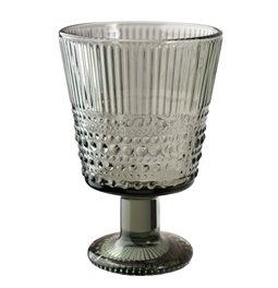 Vyno taurė Bulle Joa, pilka sp., 230ml, H12.8cm, D8.7cm
