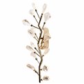 Настенный светильник Jasseron gold, прозрачный/золотой цвет, 25x65cm, LED 16W, 3000K, 880lm