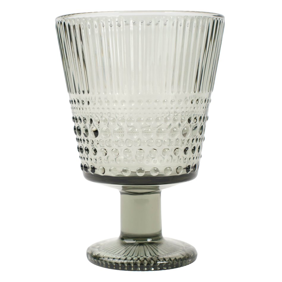 Бокал для вина Bulle Joa, серый, 230ml, H12.8cm, D8.7cm