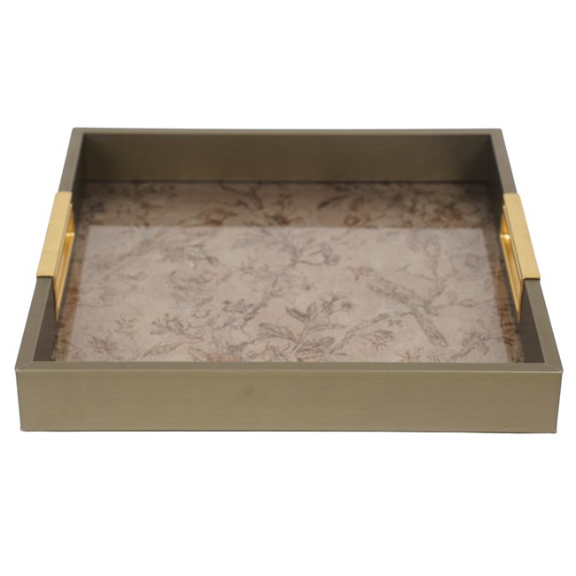 Декоративный поднос Fellow M square, 28.8x28.8cm H4.1cm