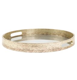Декоративный поднос Fregner M, D36.7cm H4cm