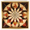 Декоративный поднос Fussy L square, 35.2x35.2cm H4cm