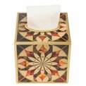 Plastic tissue box Fussy, 13.5x13.5cm H13.58cm