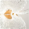 Настенный светильник Smilde, прозрачный/золотой цвет, H20x35cm, LED 24W, 3000K/4000K/6000K, 1320lm