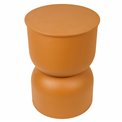 Журнальный столик TOTEM Palomba, сталь, охристый цвет, D31cm H41.8cm