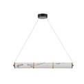 Подвесной светильник Adranno black, черный/золотой цвет, H8x105x8cm, LED 44W, 3000K, 1900lm