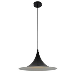 Pendant lamp Molfeta 400, black, D40cm, E27 40W(MAX)