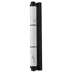 Wall lamp Adro black, H8x88x13.6cm, LED 38W, 3000K, 1400lm