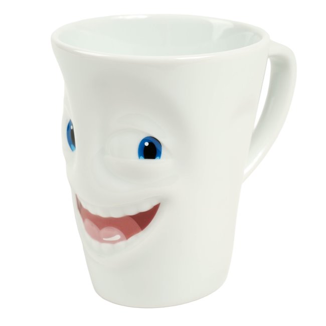 Кружка с ручкой Joking, 350ml, H19cm, D9cm