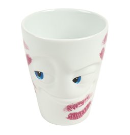 Кружка с ручкой Kissed, 350ml, H19cm, D9cm