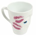 Кружка с ручкой Kissed, 350ml, H19cm, D9cm