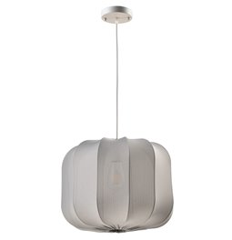 Pendant lamp Roya Grey M, H28-120cm, D40cm, E27 40W(MAX)