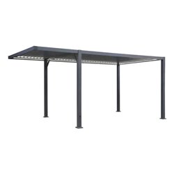 Laneiria carport 5.5x3m, graphite color, aluminium