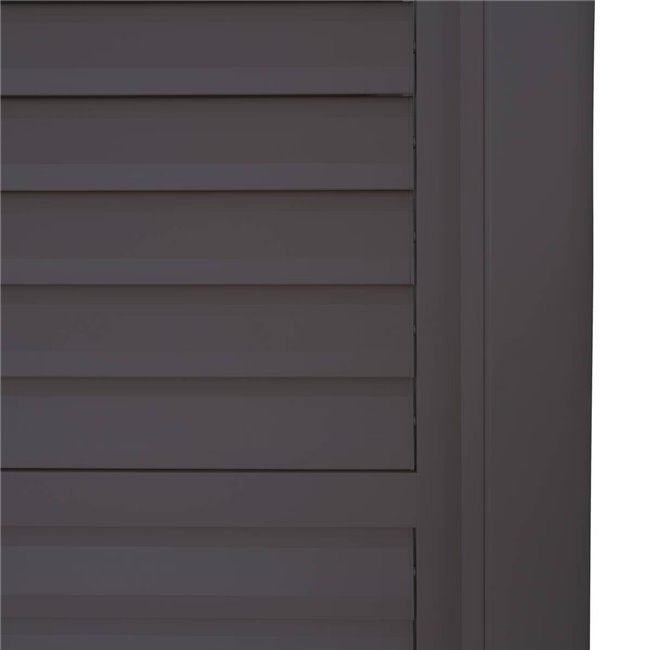 Sliding shutter set Laevora, 4 pcs, for 4 m side, graphite grey