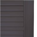 Sliding shutter set Laevora, 4 pcs, for 4 m side, graphite grey