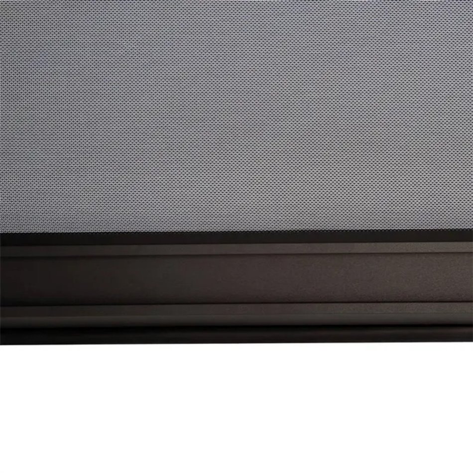 Textilene side blind for Laevora pergola, for 4 m side, graphite grey