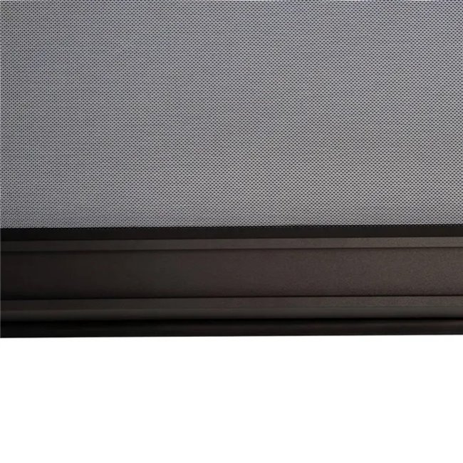 Textilene side blind for Laevora pergola, for 4 m side, graphite grey