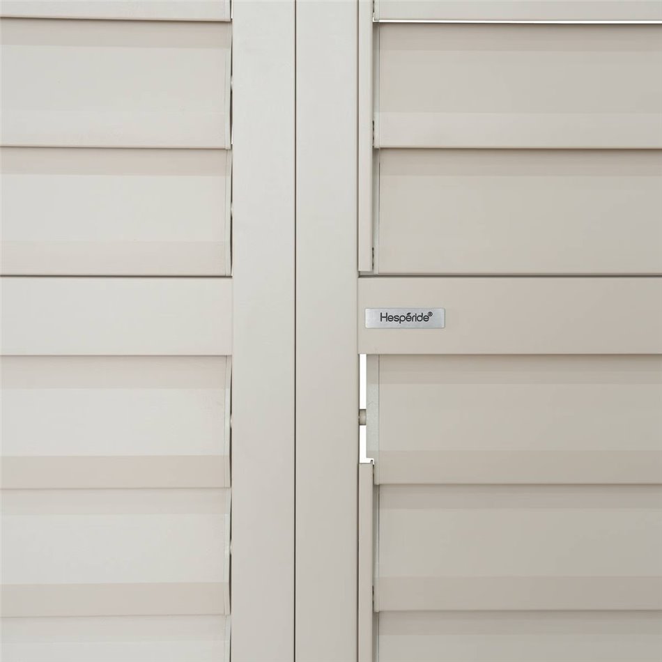 Sliding shutter set Laevora, 4 pcs, for 3 m side, beige