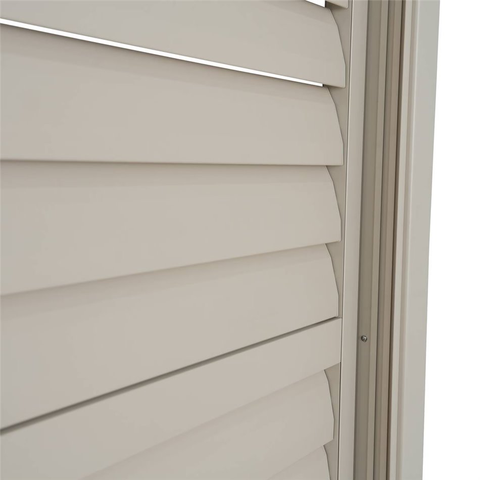Sliding shutter set Laevora, 4 pcs, for 4 m side, beige