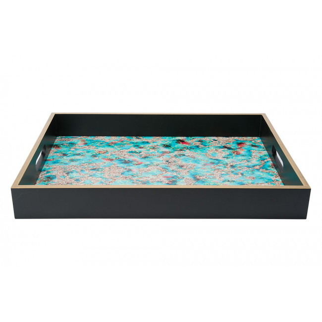 Tray, wooden, 39x32x6cm