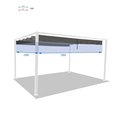 Roof for Lapalmeira 3x4 m pergola, graphite grey, polyester
