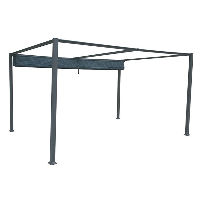 Roof for Lapalmeira 3x4 m pergola, graphite grey, polyester