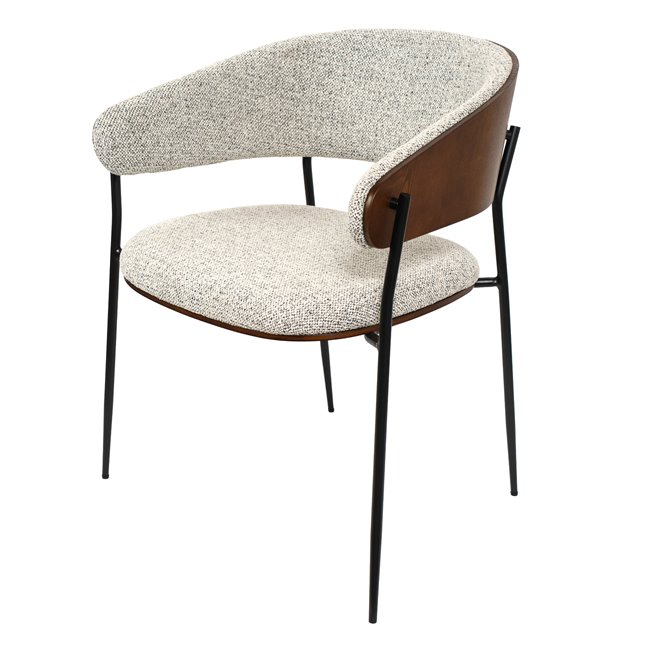 Обеденный стул Olvena 105 grey, H77x62x57cm