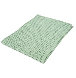 Хлопковое полотенце Honey comb, зеленый, 50x100cm, 350g/m2