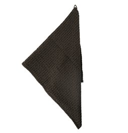 Хлопковое полотенце Honey comb, антрацит, 50x100cm, 350g/m2