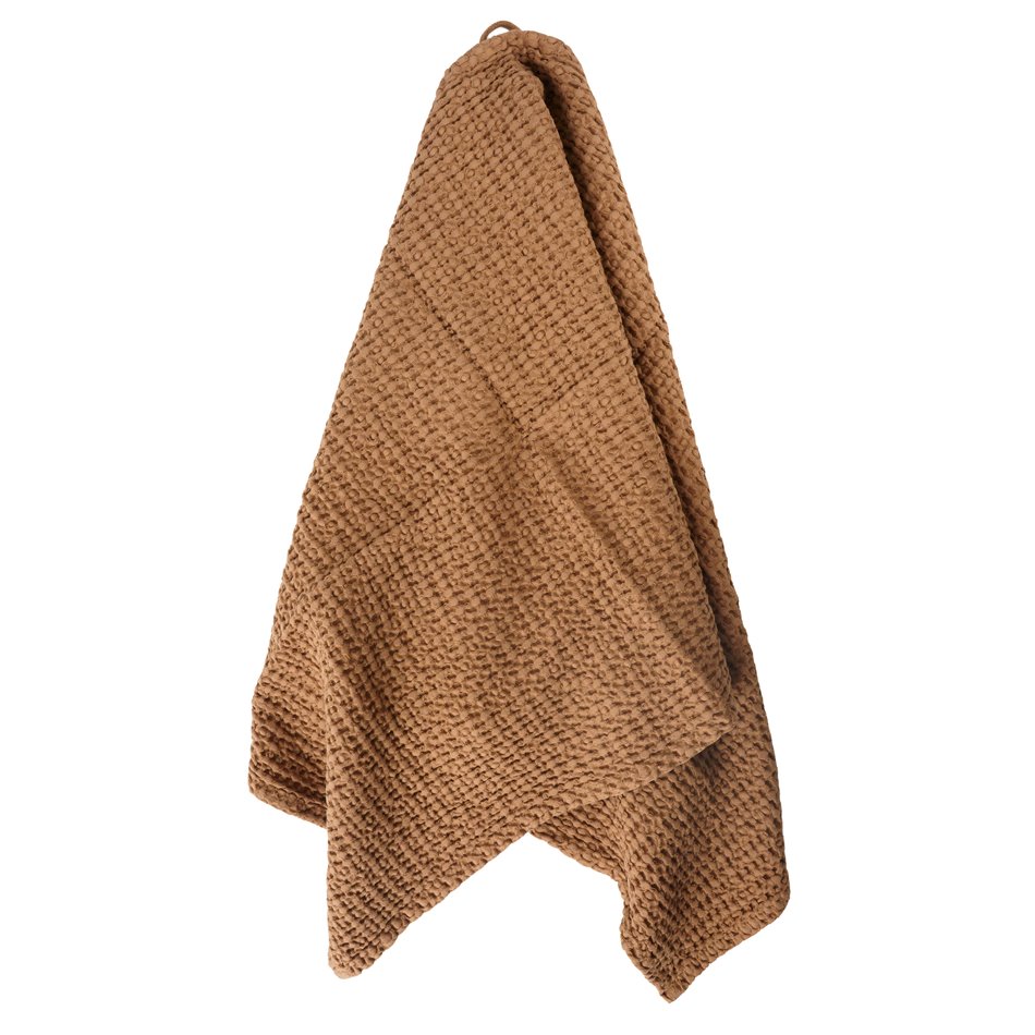 Хлопковое полотенце Honey comb, цвет мокко, 50x100cm, 350g/m2