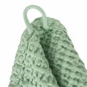Хлопковое полотенце Honey comb, зеленый, 50x100cm, 350g/m2