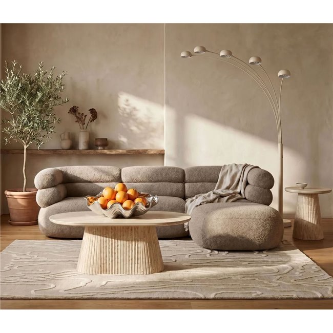 Floor lamp Five Fingers, beige, H217x108x35cm, E14x5 25W(MAX)