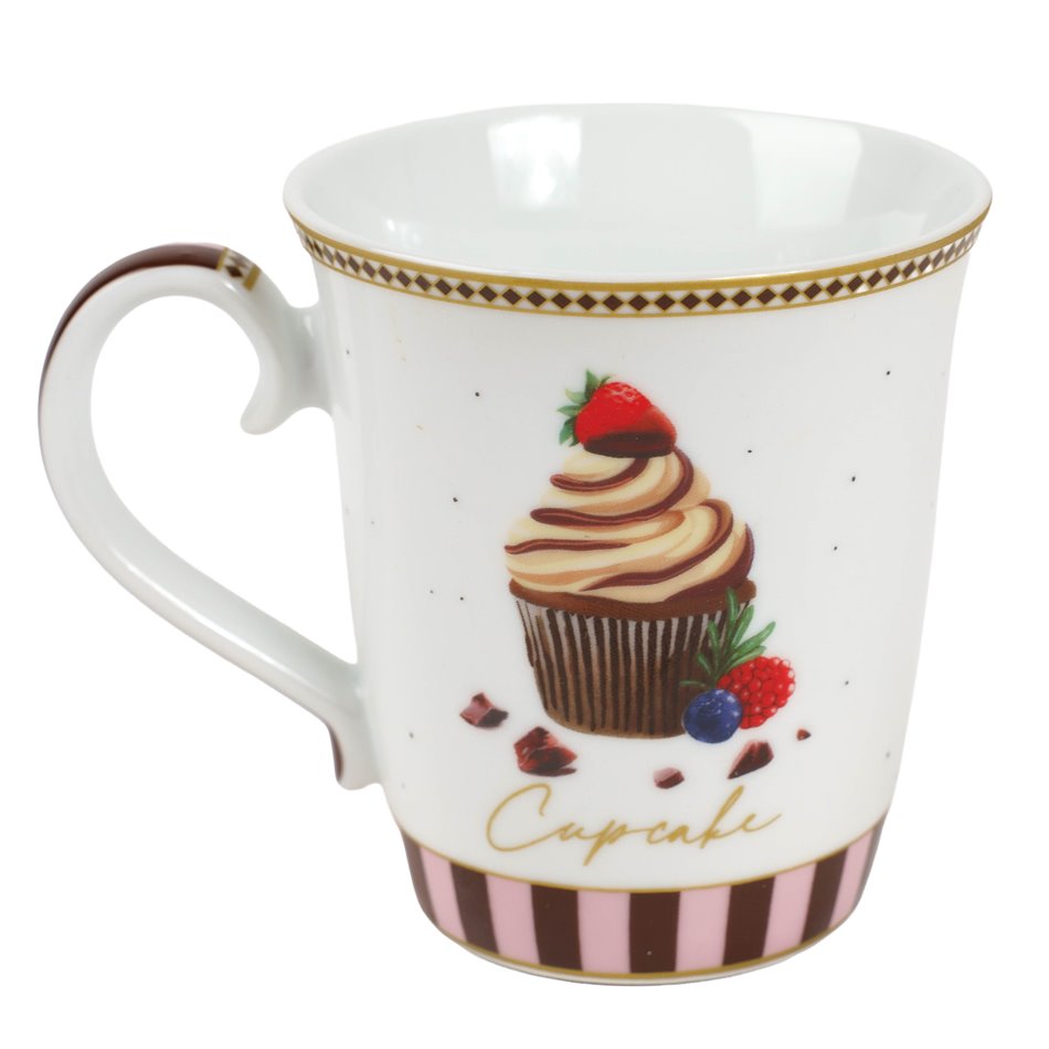 Porcelan mug in gift box, 275ml, H9x11.5x8.5cm