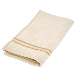 Bamboo towel 30x50, cream color, 550g/m2
