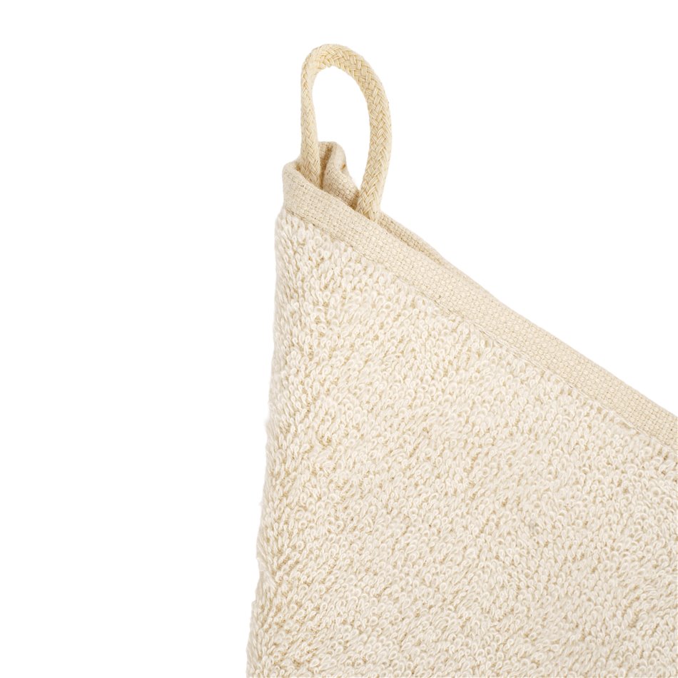 Bamboo towel 30x50, cream color, 550g/m2