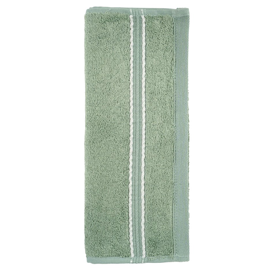 Бамбуковое полотенце 30x50, зеленый, 550g/m2