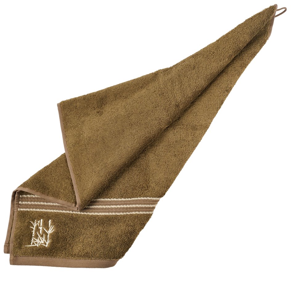 Бамбуковое полотенце 50x100, коричневый, 550g/m2
