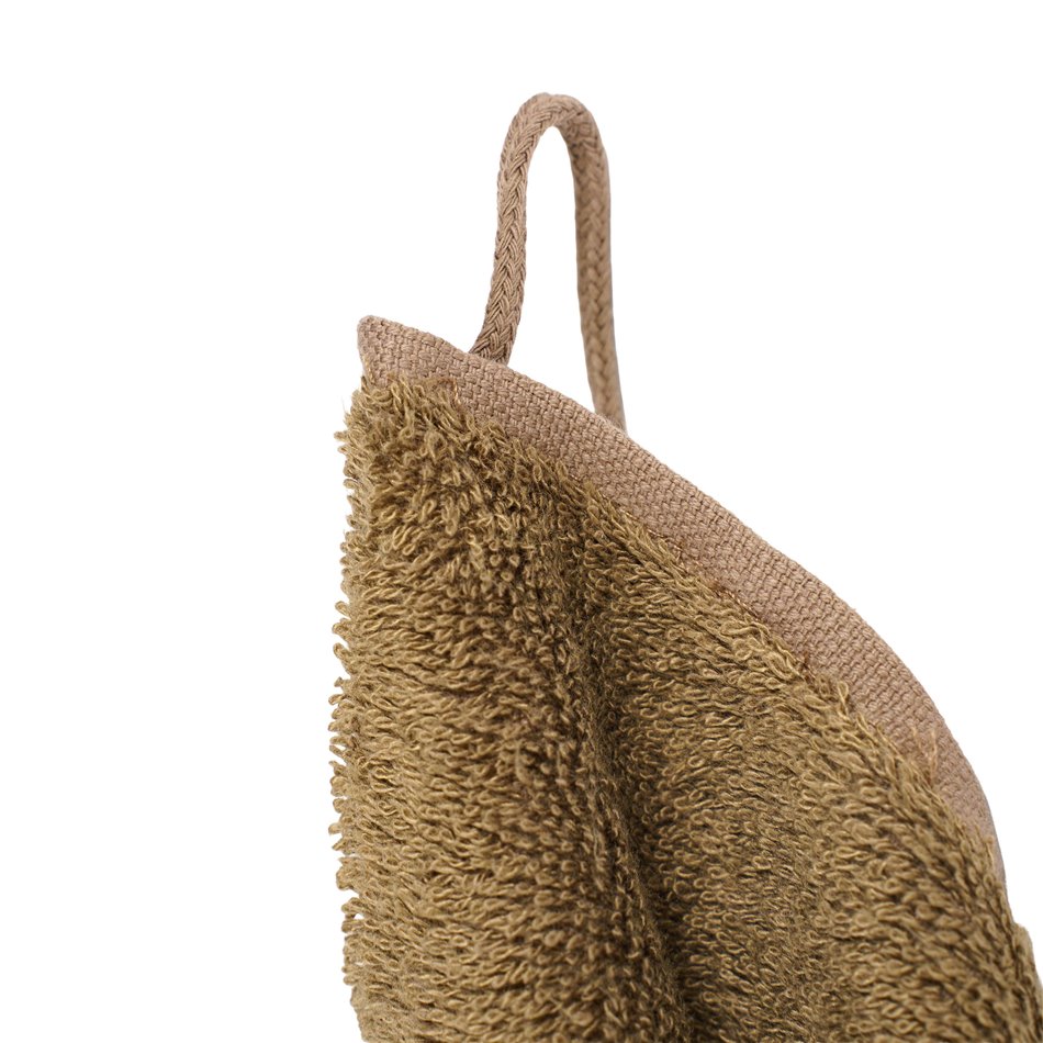 Бамбуковое полотенце 50x100, коричневый, 550g/m2