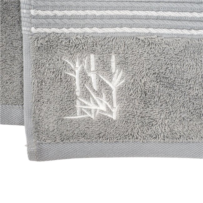 Bamboo towel 50x100, grey, 550g/m2
