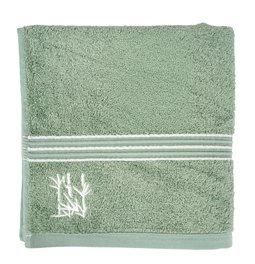Бамбуковое полотенце 50x100, зеленый, 550g/m2