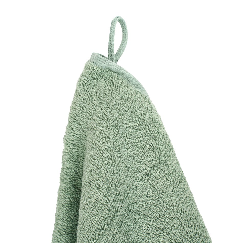 Бамбуковое полотенце 50x100, зеленый, 550g/m2