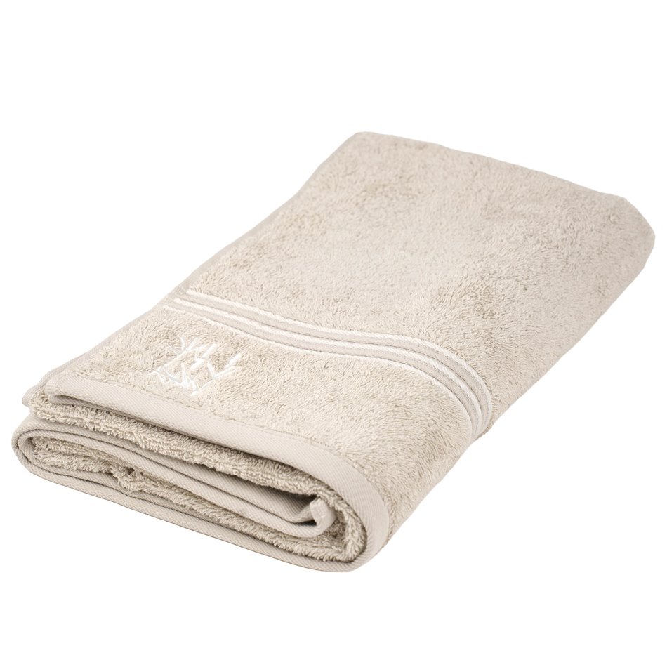 Bamboo towel 70x140, beige, 550g/m2
