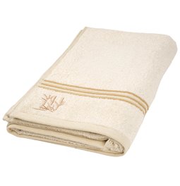 Bamboo towel 70x140, cream color, 550g/m2