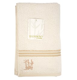 Bamboo towel 70x140, cream color, 550g/m2